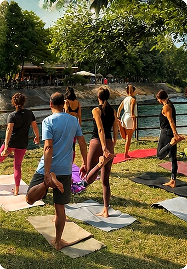 Yoga e attivit&agrave; all'aperto al Chiosco dei Mulini